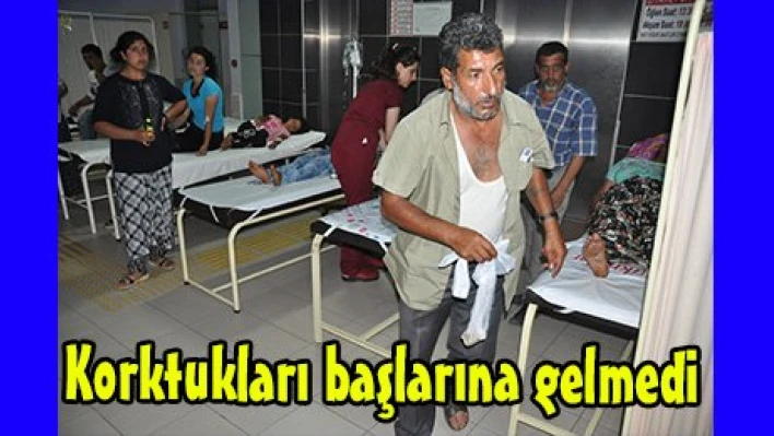 Korktukları başlarına gelmedi
