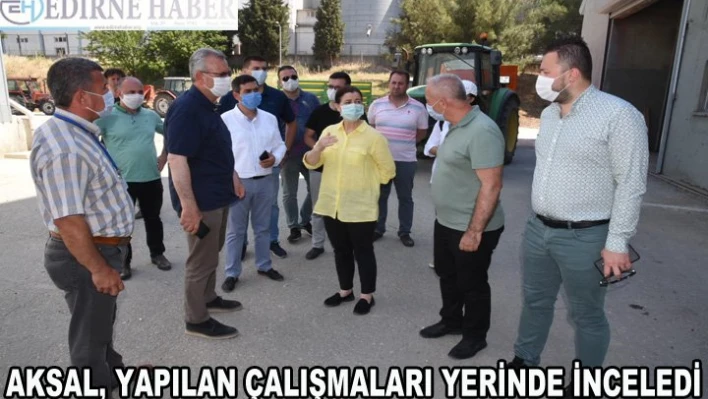 Aksal, Buğday alımı ile ilgili bilgi aldı