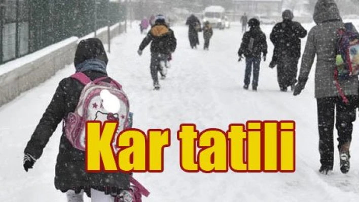 Okullar tatil
