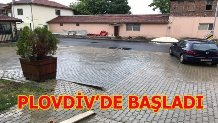 Yağmur Plovdiv'de başladı