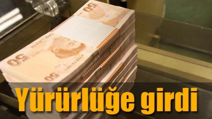 Resmi gazetede yayımlandı