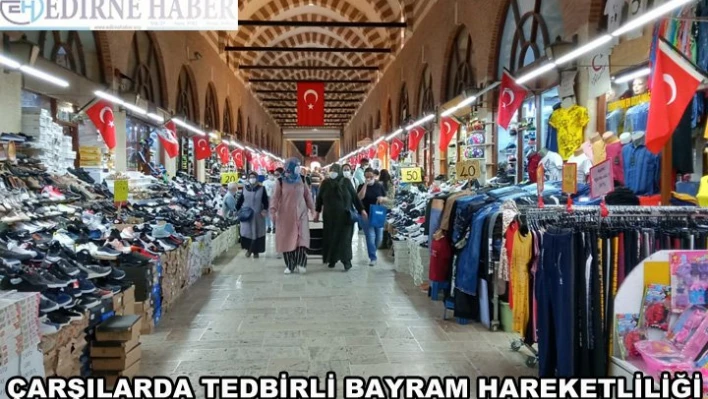 Çarşılarda â€˜Tedbirli' Bayram Hareketliliği