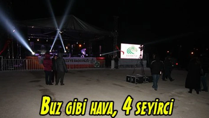 Buz gibi hava, 4 seyirci