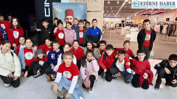 50. Yıl ilkokulu'ndan sinema etkinliği