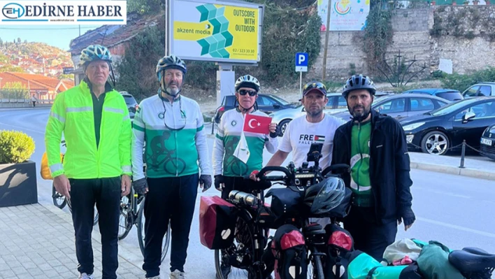 500 kilometre pedal çevirdiler