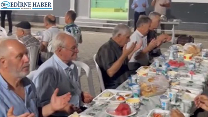 500 üyeli dernekten kaynaşma yemeği