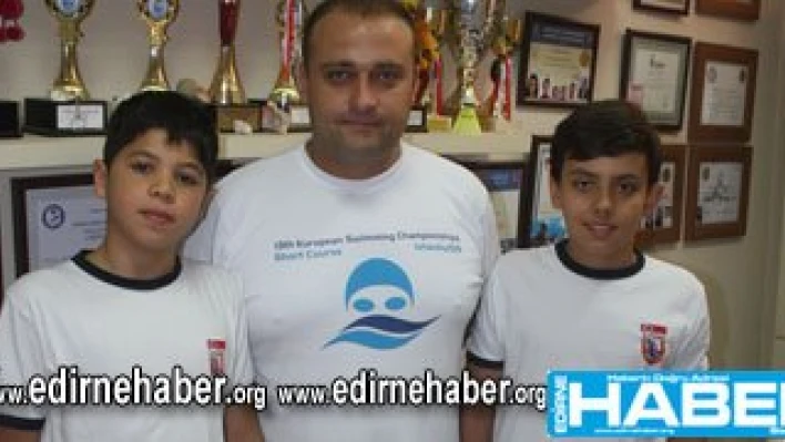 Olimpik Kulaçlar'a Edirne'den 2 sporcu