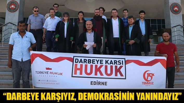 'Karşı durduk, durmaya da devam edeceğiz.'