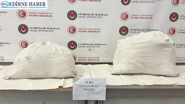 51 kilogram sentetik uyuşturucu ele geçirildi