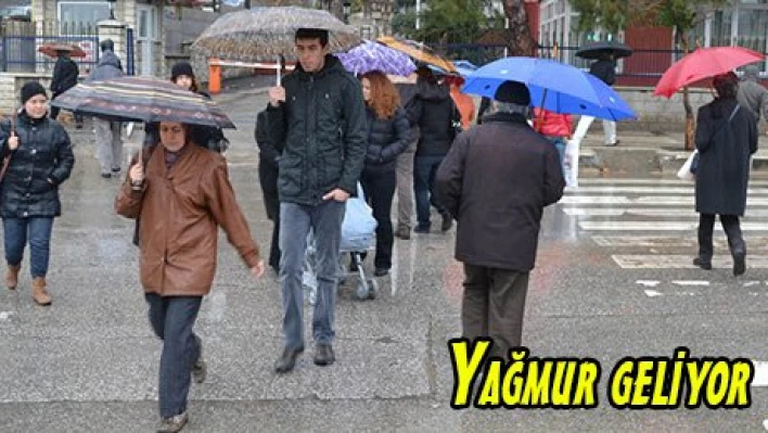 Yağmur geliyor
