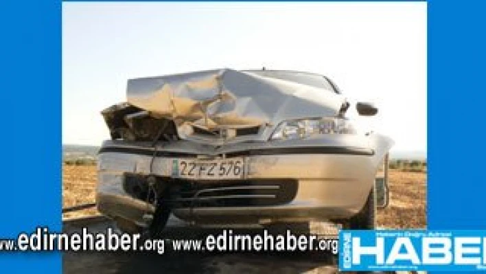 Edirne'de trafik kazası: 5 yaralı
