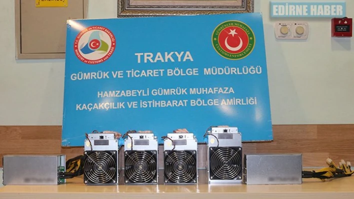 Gümrükte Bitcoin operasyonu
