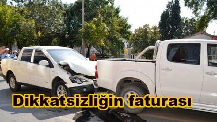 Takip mesafesi kazası