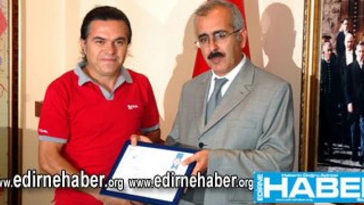 Yardımseverlere teşekkür belgesi