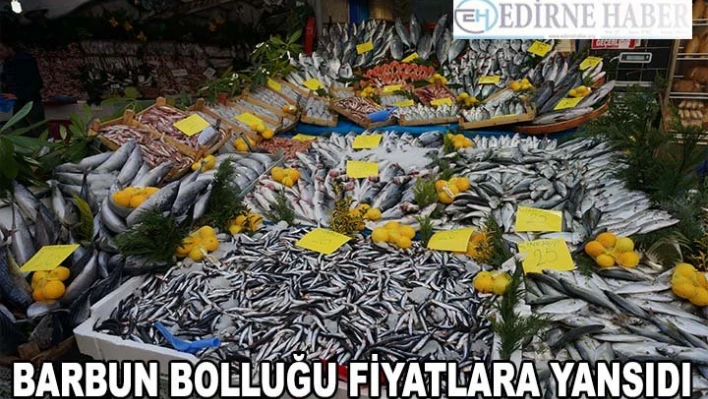 Barbun bolluğu fiyatlara yansıdı