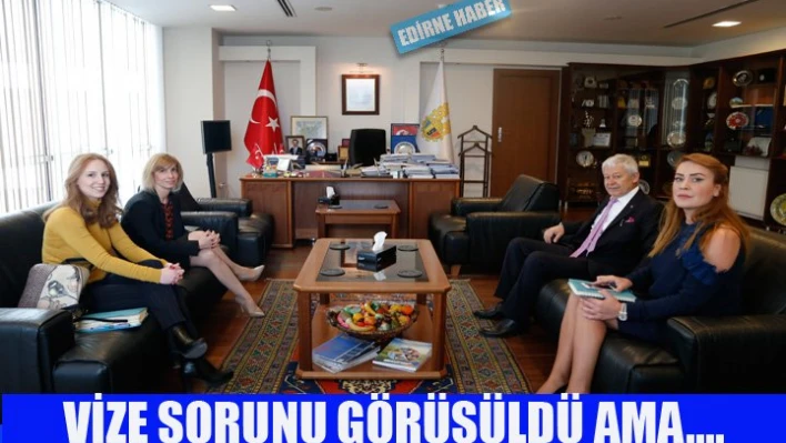 Vize sorunu gündeme getirdi