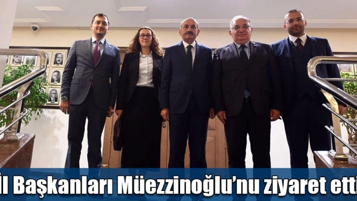 Müezzinoğlu'nu ziyaret ettiler