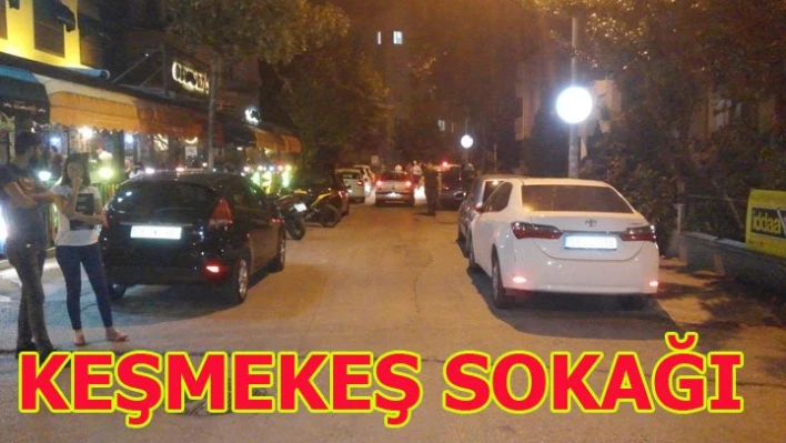 Bu sokakta keşmekeş var