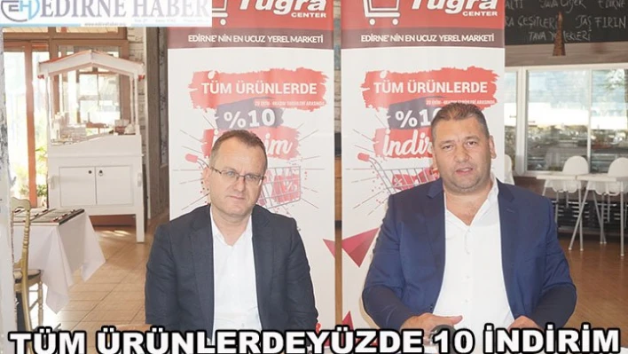 Tüm ürünlerde Yüzde 10 indirim