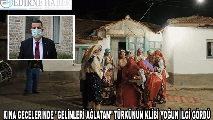 Kına gecelerinde 'gelinleri ağlatan' türkünün klibi yoğun ilgi gördü