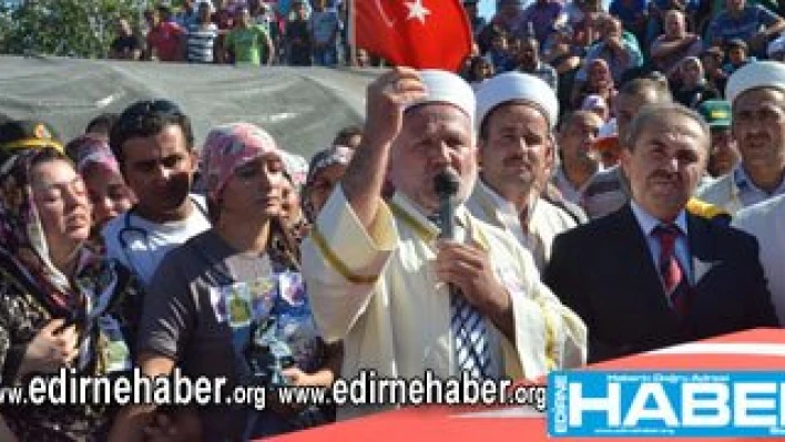 Şehidimizi uğurladık