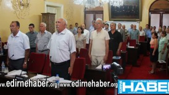 Meclisten saygı duruşu