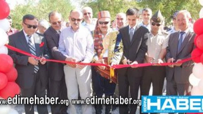 Törenle açıldı