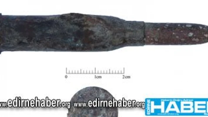 Silahlar toprak altından çıktı