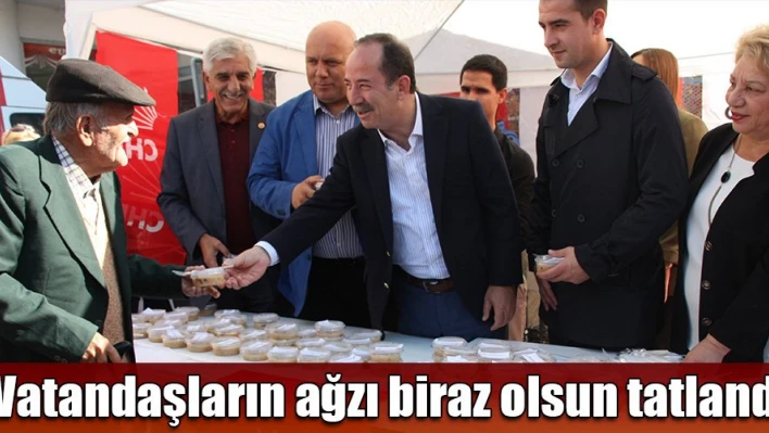 'Ağzımız tatlansın'