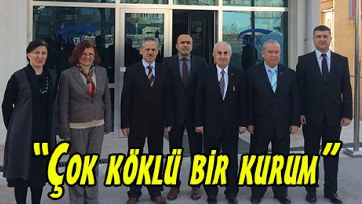 'Çok köklü bir kurum'