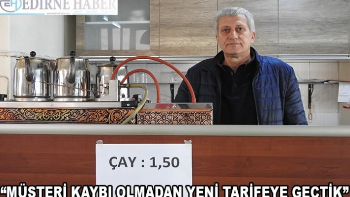 'Hedefimiz Müşteri kaybı olmadan yeni tarifeye geçiş yapmak'