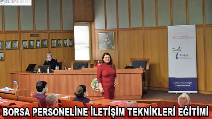 Borsa personeline iletişim teknikleri eğitimi 