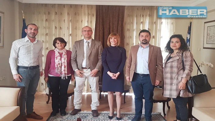 Yunanistan Edirne Başkonsolosuna ziyaret