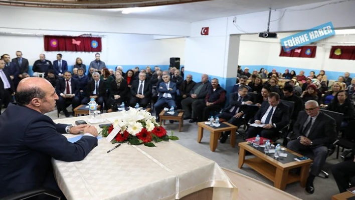 Vatandaşlarla buluştu