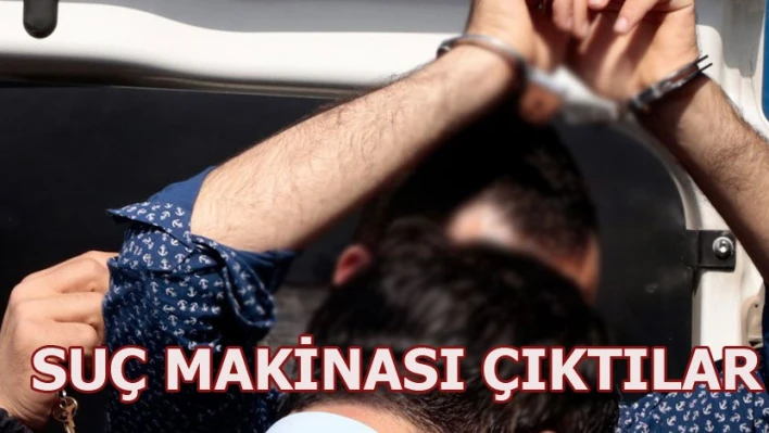 SuçÂ  makinaları yakalandı