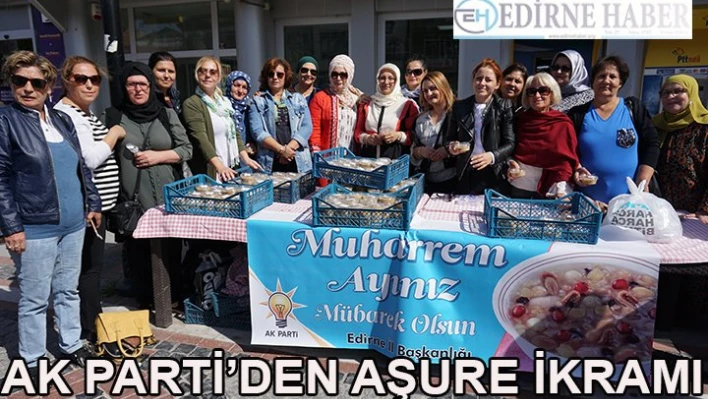 AK Parti'den Aşure İkramı