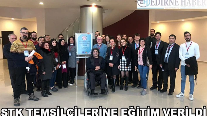 STK temsilcilerine eğitim verildi