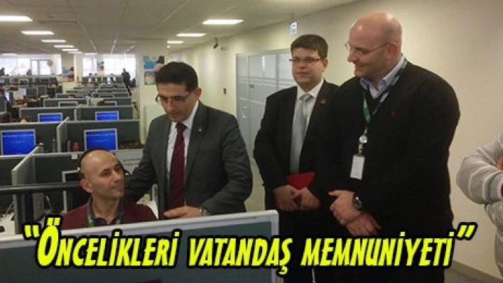 'Öncelikleri vatandaş memnuniyeti'