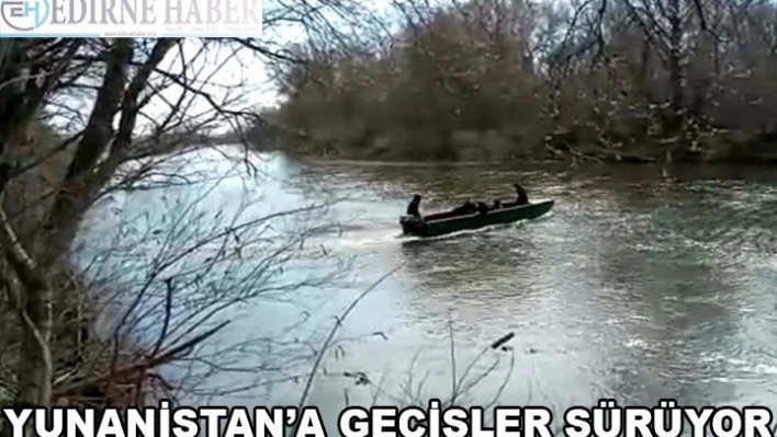 Yunanistan' a Geçişler Sürüyor