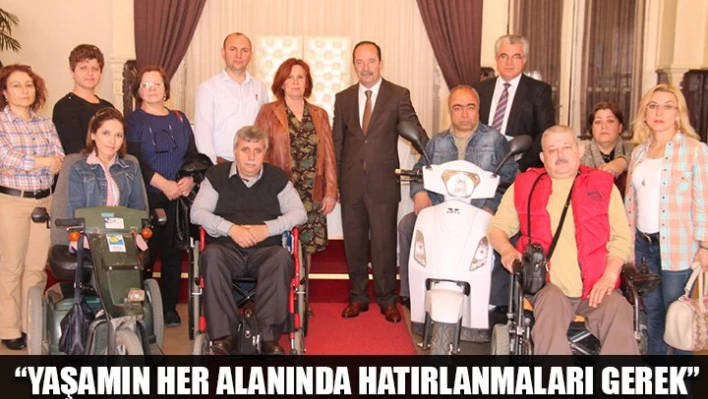 Â 'Yeter ki yüreklerde engel olmasın'