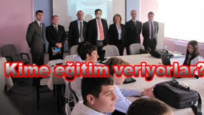 Bulgar öğrencilere eğitim veriyorlar