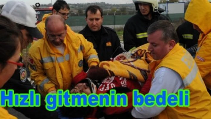 Aşırı hız kurbanı oldu