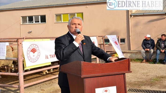 Çiftçiye küçükbaş desteği sağlandı