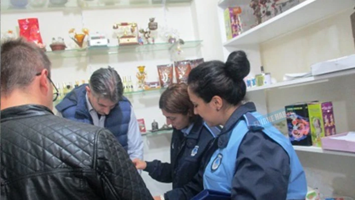 Tütün satıcıları denetlendi