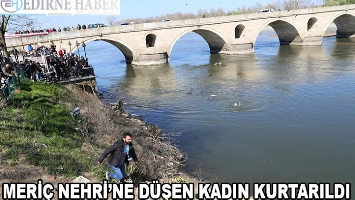 Fotoğraf çekilirken nehre düştü