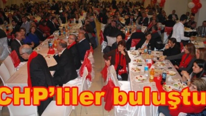 Dayanışma yemeğinde buluştular