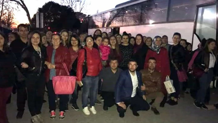 200 kişi ile katıldılar
