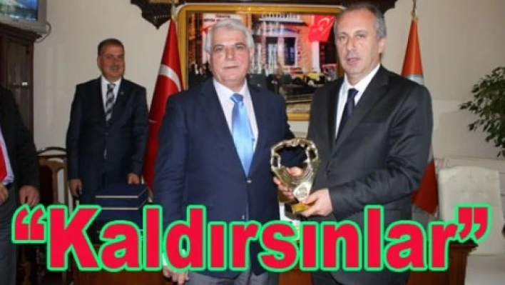 “Dokunulmazlığım kaldırılsın”