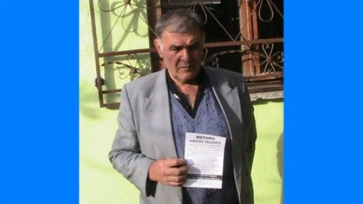 Evini soyan hırsızı el ilanıyla arıyor