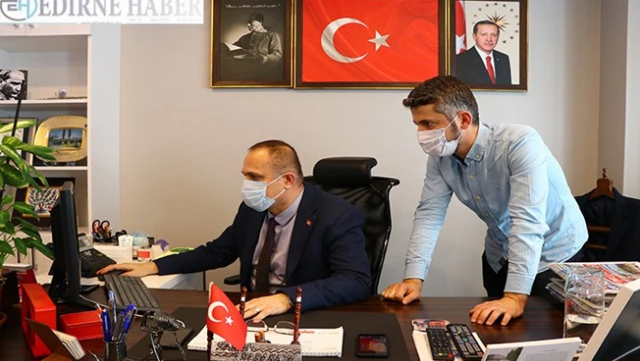 Tekirdağ'da kurum müdürleri AA'nın 'Yılın Fotoğrafları' oylamasına katıldı